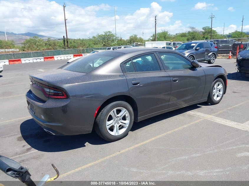 VIN 2C3CDXBG4KH711692 2019 DODGE CHARGER SXT