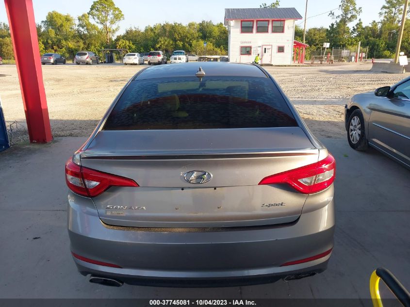 2015 HYUNDAI SONATA 2.4L SPORT - 5NPE34AF7FH043009