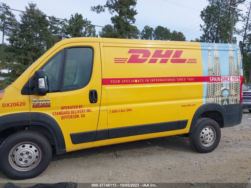 VIN 3C6TRVAG9LE127375 2020 RAM PROMASTER CARGO VAN