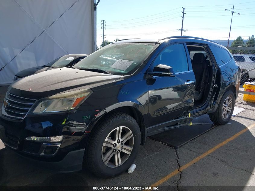 2017 CHEVROLET TRAVERSE LT - 1GNKRHKD9HJ284500