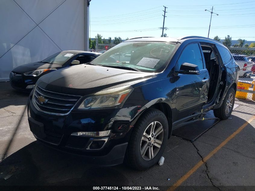 2017 CHEVROLET TRAVERSE LT - 1GNKRHKD9HJ284500