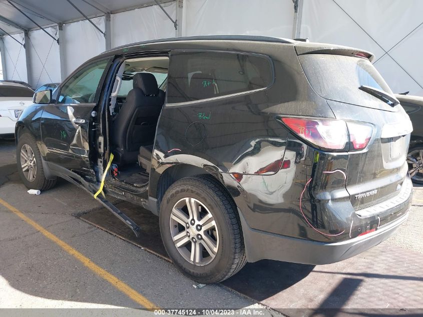 2017 CHEVROLET TRAVERSE LT - 1GNKRHKD9HJ284500