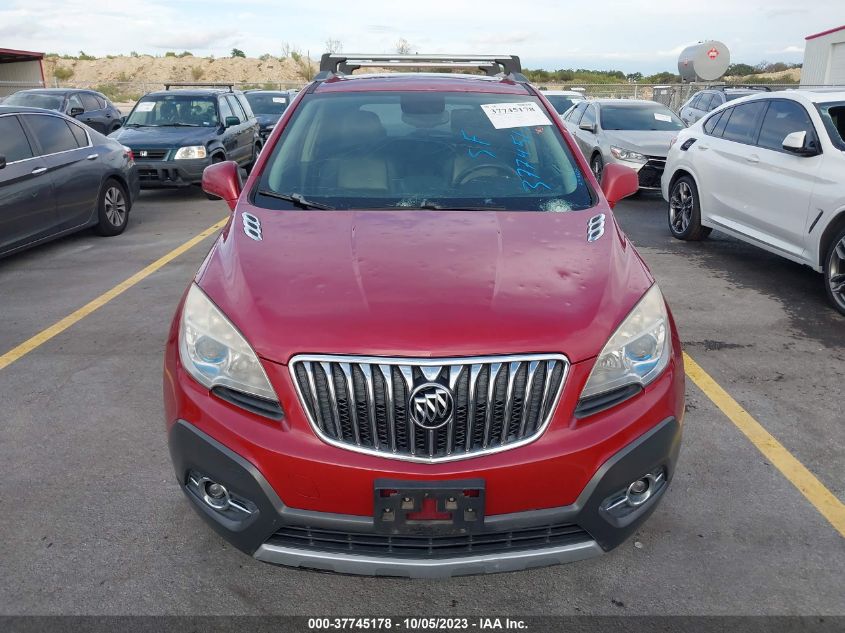2013 BUICK ENCORE LEATHER - KL4CJCSB9DB122645