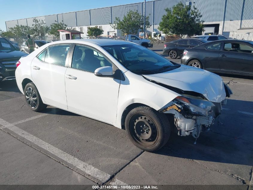 2016 TOYOTA COROLLA L/LE/S/S PLUS/LE PLUS - 5YFBURHEXGP490884