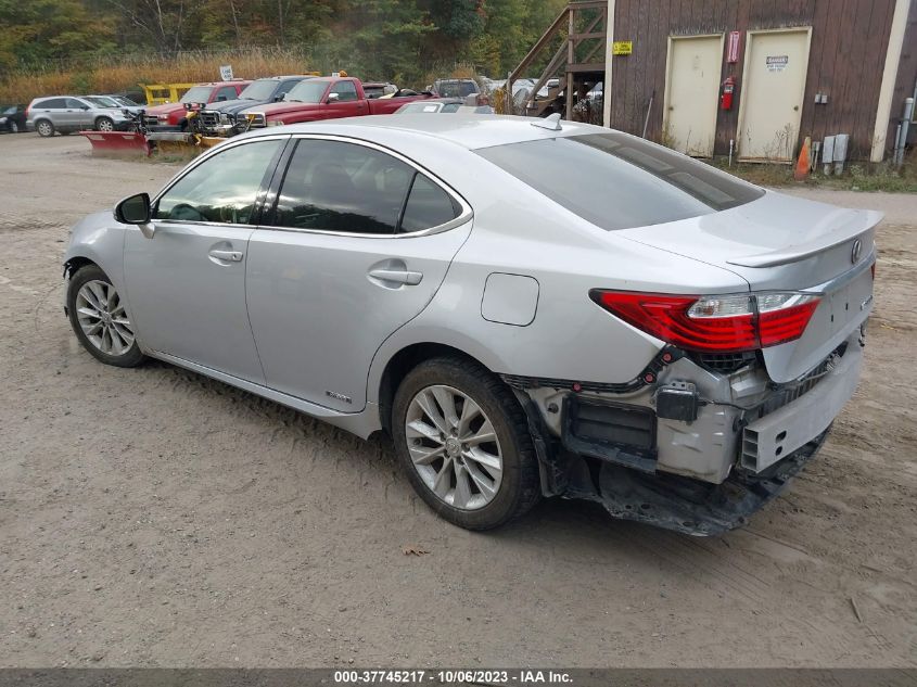 2014 LEXUS ES 300H HYBRID JTHBW1GG6E2056857