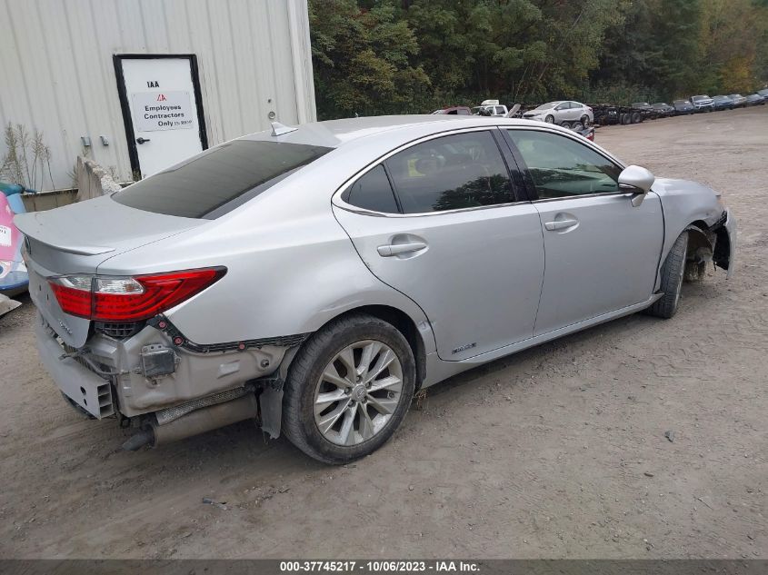 2014 LEXUS ES 300H HYBRID JTHBW1GG6E2056857