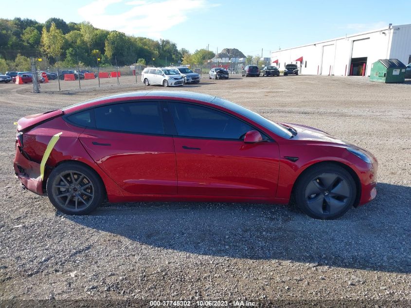 2021 TESLA MODEL 3 - 5YJ3E1EA4MF843163