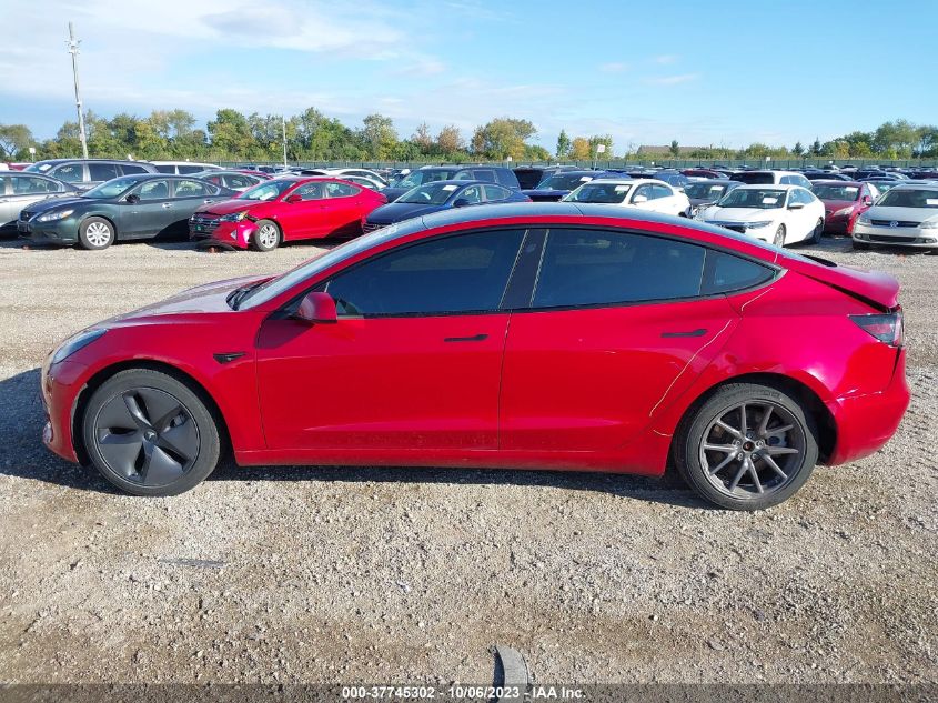 2021 TESLA MODEL 3 - 5YJ3E1EA4MF843163