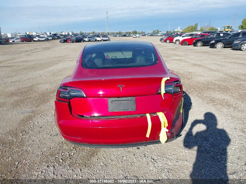 2021 TESLA MODEL 3 - 5YJ3E1EA4MF843163