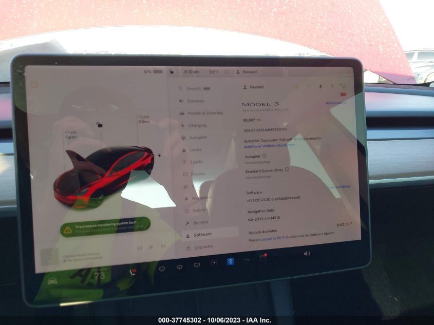 2021 TESLA MODEL 3 - 5YJ3E1EA4MF843163