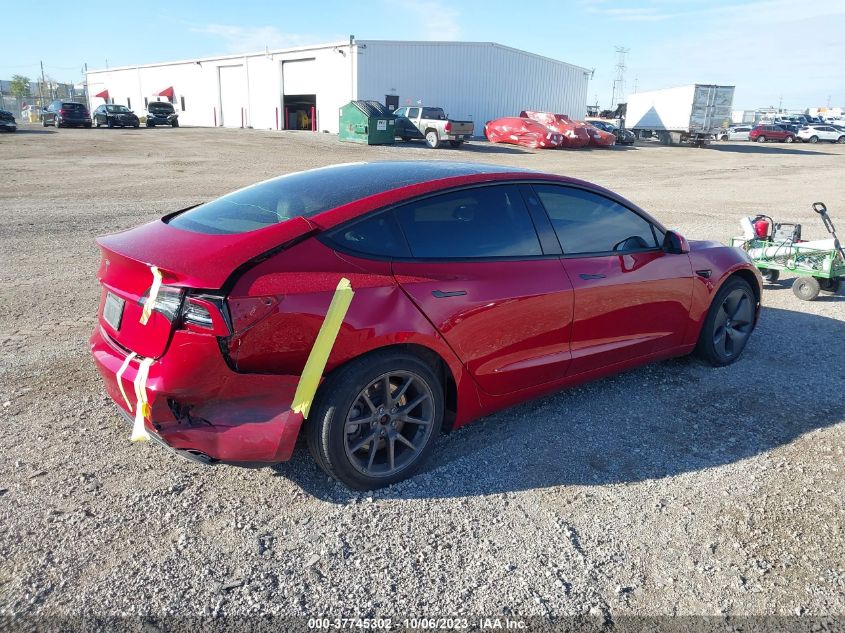 2021 TESLA MODEL 3 - 5YJ3E1EA4MF843163