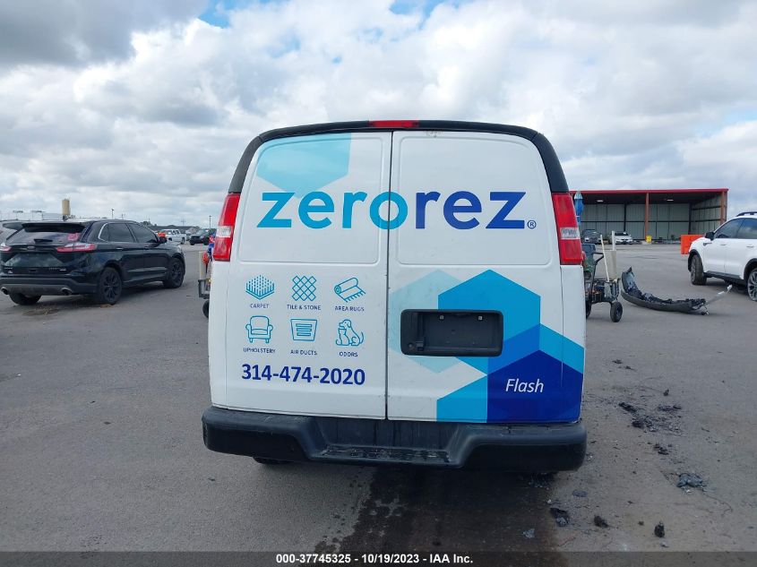 2018 CHEVROLET EXPRESS 3500 WORK VAN 1GCZGHFG8J1344533