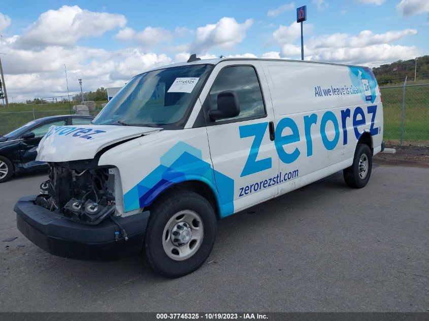 2018 CHEVROLET EXPRESS 3500 WORK VAN 1GCZGHFG8J1344533