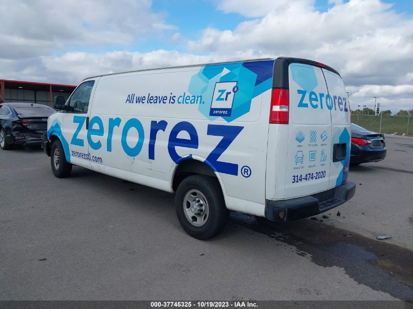 2018 CHEVROLET EXPRESS 3500 WORK VAN 1GCZGHFG8J1344533