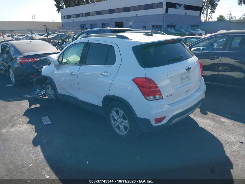 VIN 3GNCJLSB1LL310831 2020 CHEVROLET TRAX LT