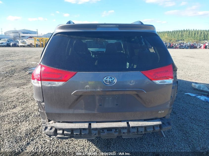 2013 TOYOTA SIENNA XLE AAS/XLE/LTD - 5TDYK3DC2DS349053