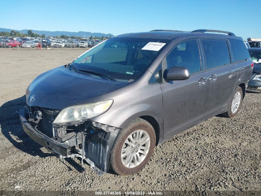 2013 TOYOTA SIENNA XLE AAS/XLE/LTD - 5TDYK3DC2DS349053