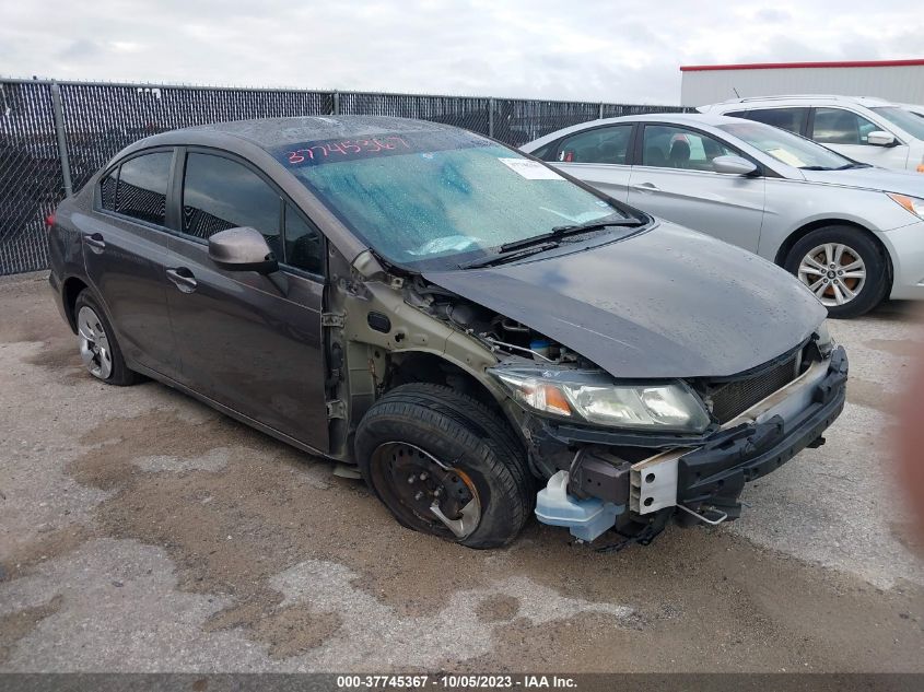 2013 HONDA CIVIC SDN LX - 2HGFB2F53DH565168