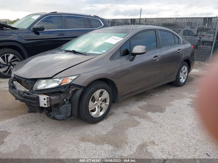 2013 HONDA CIVIC SDN LX - 2HGFB2F53DH565168