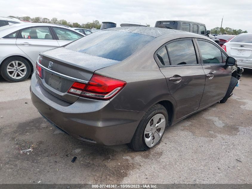 2013 HONDA CIVIC SDN LX - 2HGFB2F53DH565168