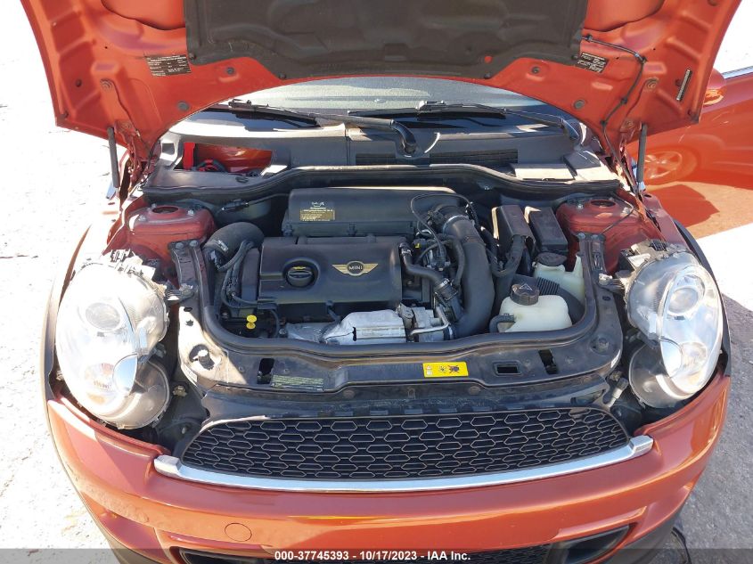2013 MINI COOPER ROADSTER S - WMWSY3C56DT565946
