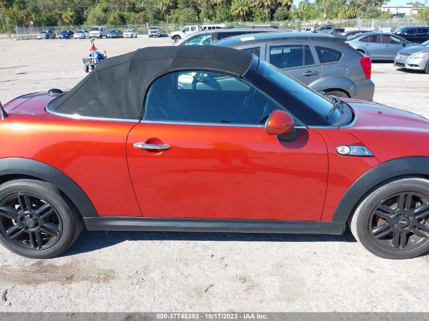 2013 MINI COOPER ROADSTER S - WMWSY3C56DT565946