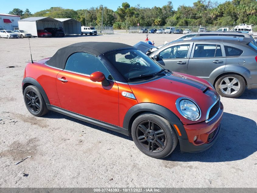 2013 MINI COOPER ROADSTER S - WMWSY3C56DT565946