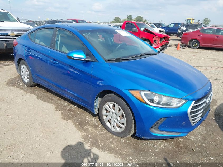 2017 HYUNDAI ELANTRA SE - 5NPD74LF5HH132383