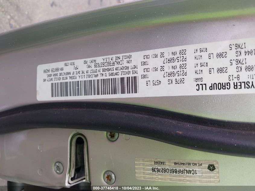 2014 JEEP PATRIOT LATITUDE - 1C4NJRFB6ED627639