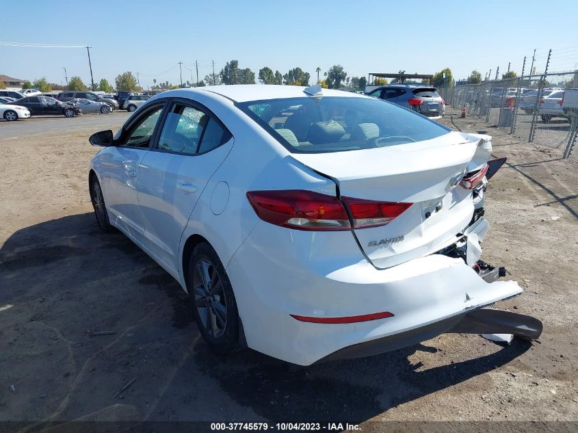 2018 HYUNDAI ELANTRA SEL - 5NPD84LF6JH262336