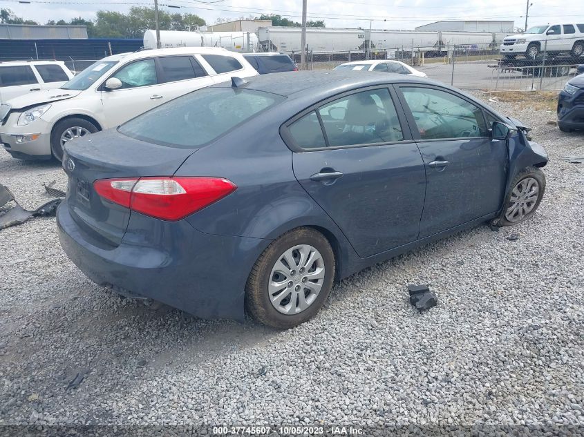 2016 KIA FORTE LX - KNAFX4A61G5512649