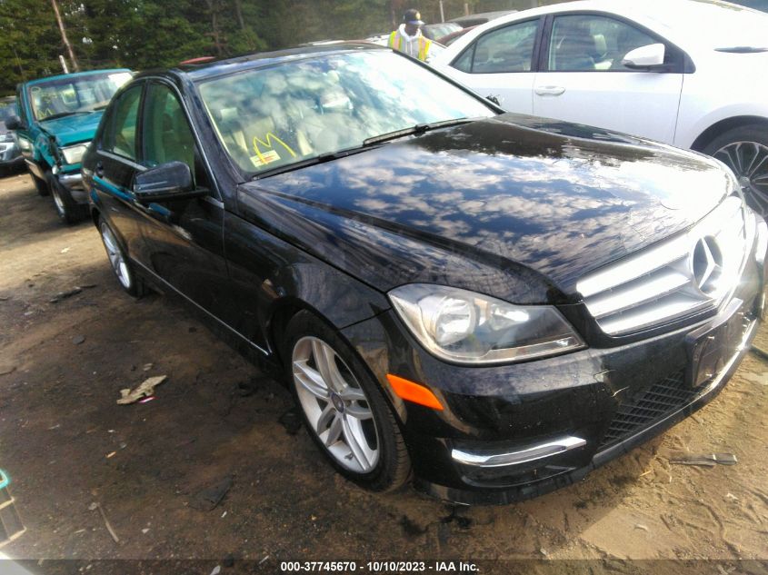 2013 MERCEDES-BENZ C 300 SPORT 4MATIC/LUXURY 4MATIC - WDDGF8AB0DR295622