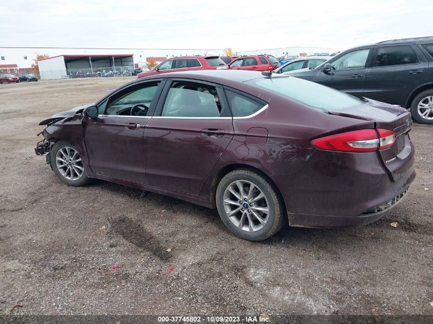 2017 FORD FUSION SE - 3FA6P0H73HR283969