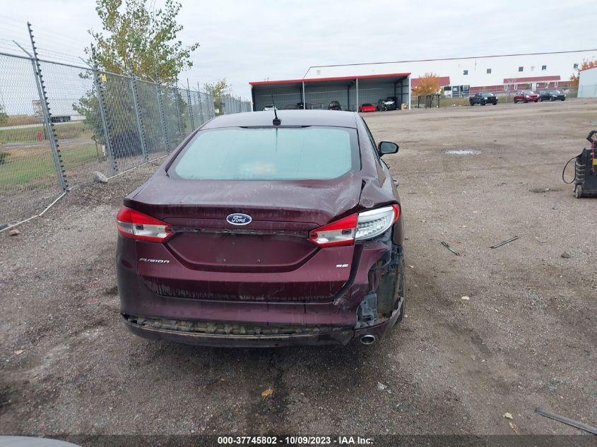 2017 FORD FUSION SE - 3FA6P0H73HR283969