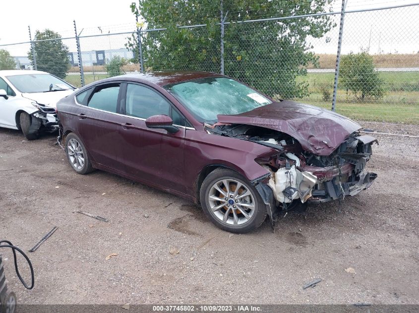 2017 FORD FUSION SE - 3FA6P0H73HR283969