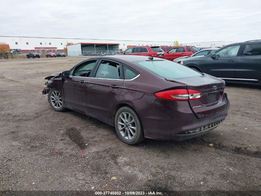 2017 FORD FUSION SE - 3FA6P0H73HR283969