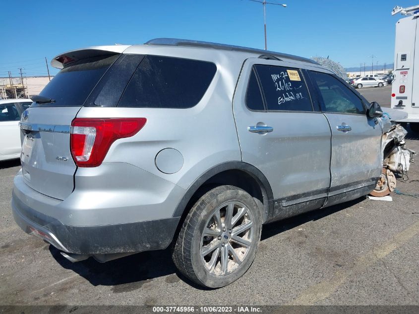 2017 FORD EXPLORER LIMITED - 1FM5K8F89HGC93505