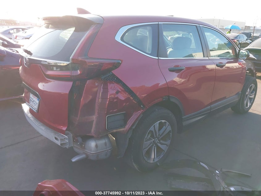 VIN 7FARW1H20LE007333 2020 HONDA CR-V LX