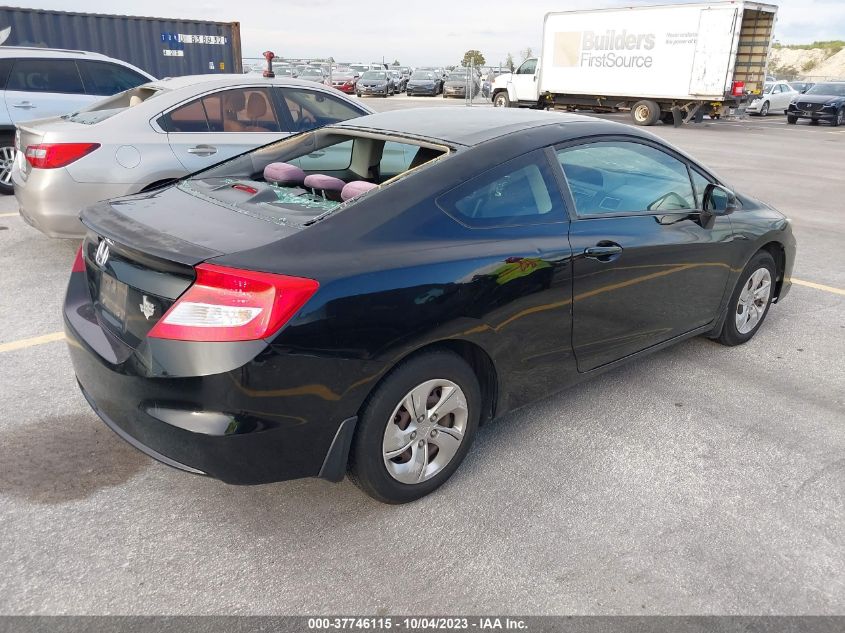 2013 HONDA CIVIC CPE LX 2HGFG3B54DH517160