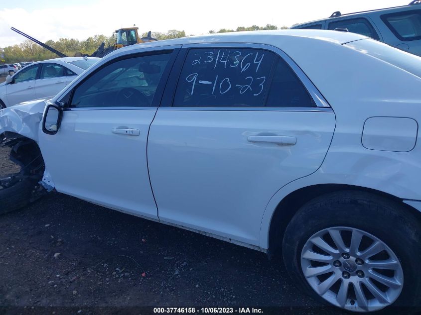 2013 CHRYSLER 300 - 2C3CCAAG1DH627186