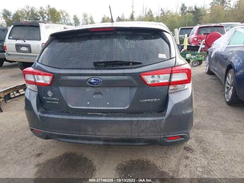 2018 SUBARU IMPREZA - 4S3GTAA66J3740635