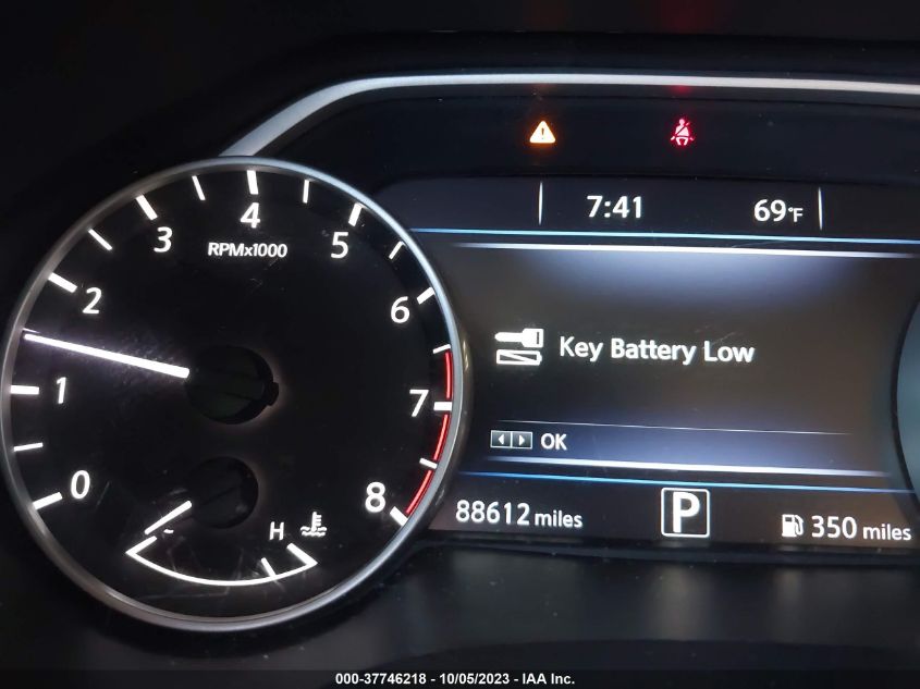 2017 NISSAN MAXIMA 3.5S/SV/SL/SR/PLAT - 1N4AA6AP3HC390804