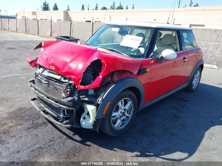 2013 MINI COOPER HARDTOP WMWSU3C55DT370738