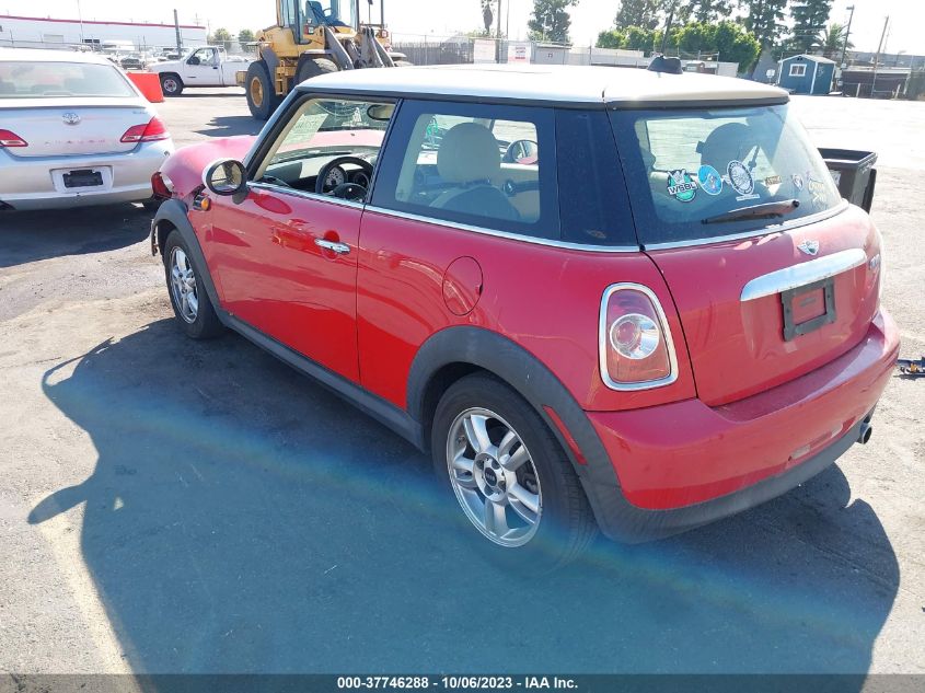 2013 MINI COOPER HARDTOP WMWSU3C55DT370738
