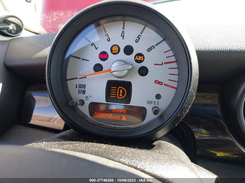 2013 MINI COOPER HARDTOP WMWSU3C55DT370738