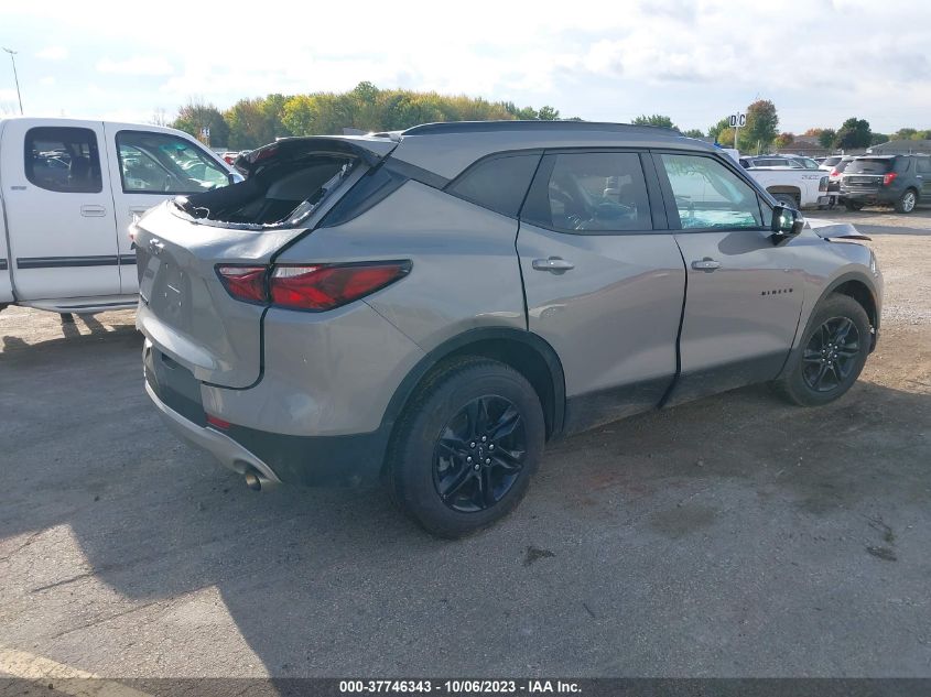 VIN 3GNKBCRS5MS533329 2021 CHEVROLET BLAZER 2LT