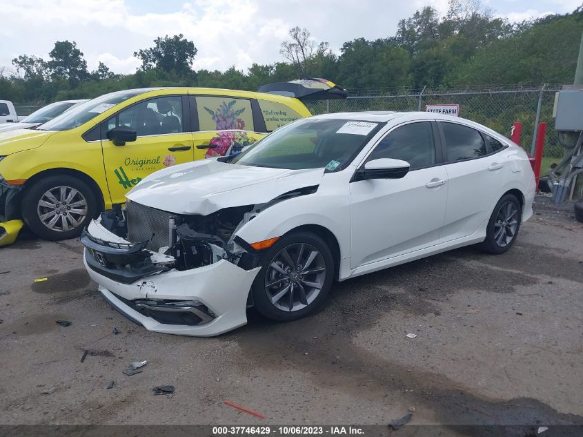 VIN 19XFC1F39KE014028 2019 HONDA CIVIC SEDAN EX