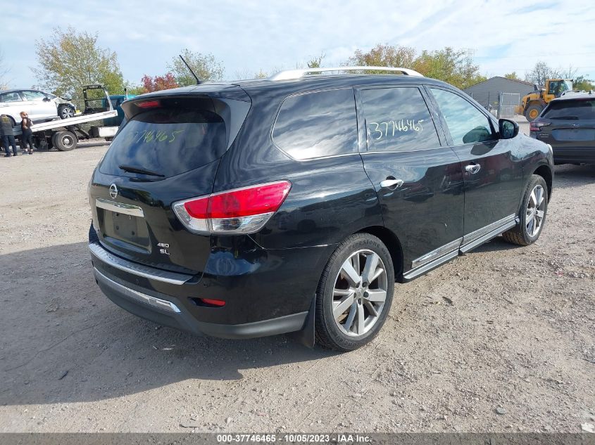 2014 NISSAN PATHFINDER SL - 5N1AR2MM0EC618794