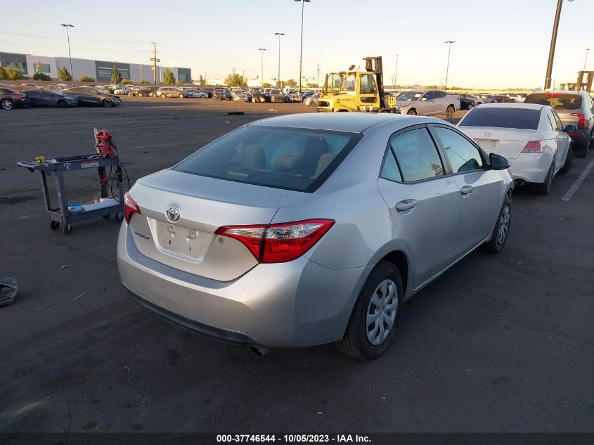 2014 TOYOTA COROLLA LE - 5YFBURHE8EP174638