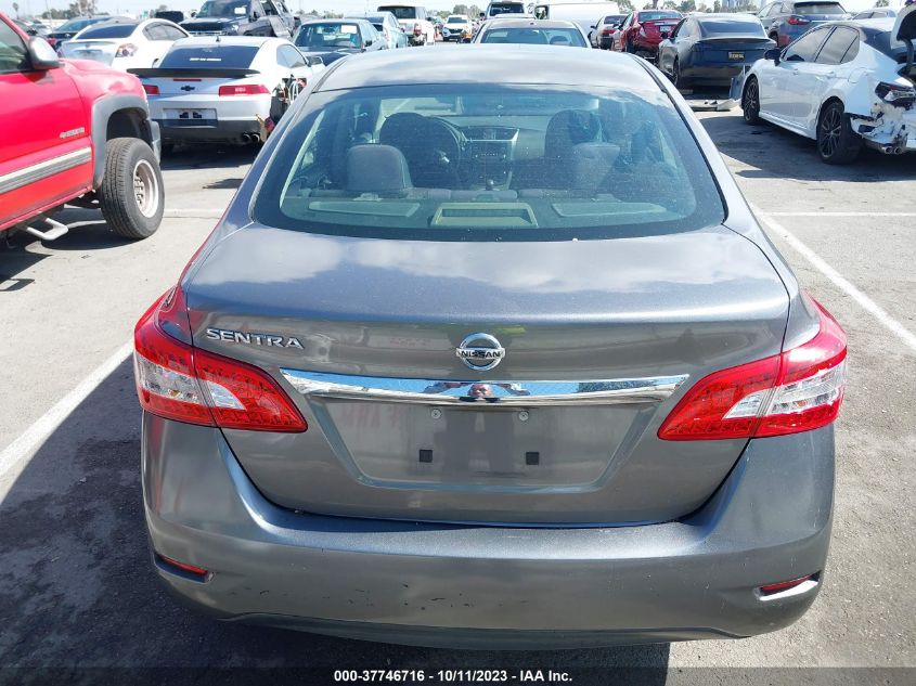 2015 NISSAN SENTRA SR/SL/S/SV/FE+ S - 3N1AB7AP5FY236082